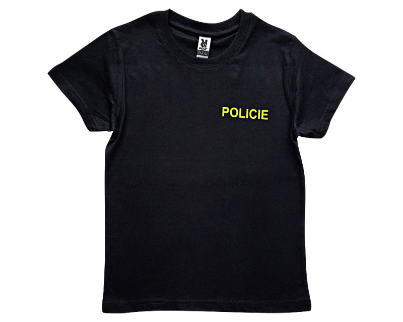 Dětské triko POLICIE reflexní 